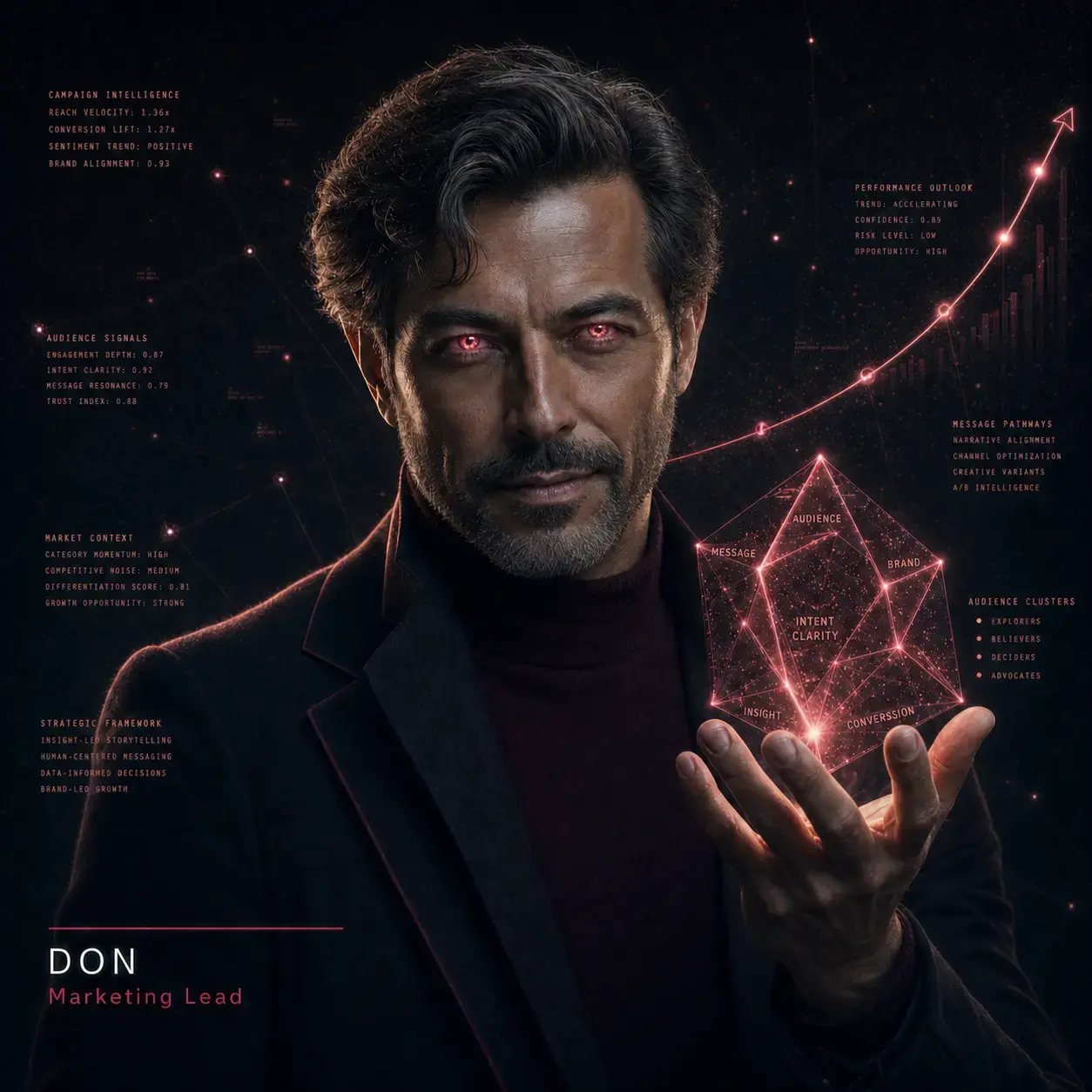 Don, Marketing Lead i Connies specialistteam